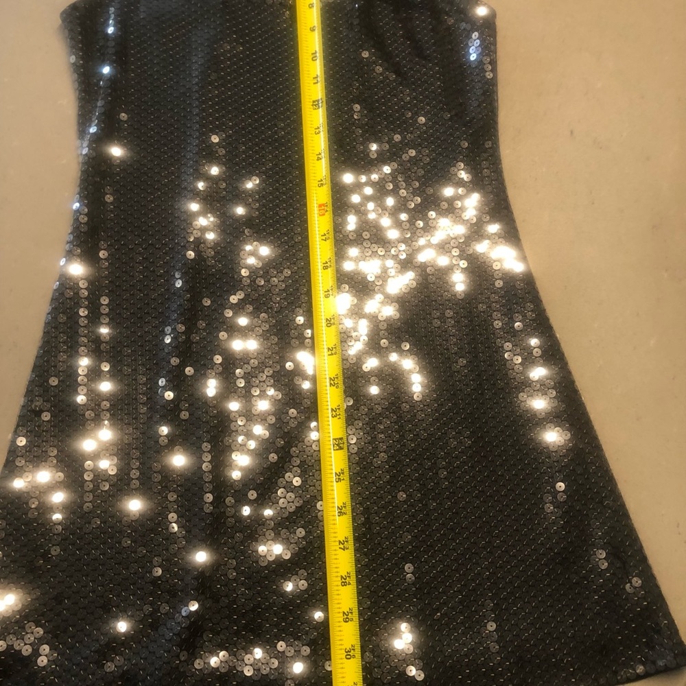 Express Gray Sequin Dress. Racerback Mini Dress. … - image 5